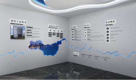 熱烈慶賀九洲盛世成功打造中南·山海壹品地產(chǎn)展廳設(shè)計作品(圖1)