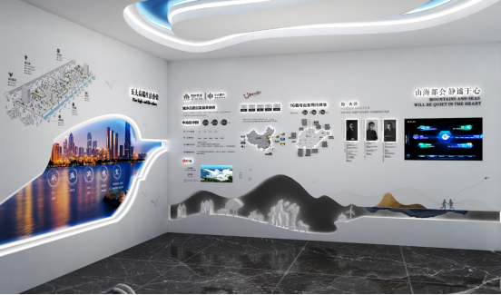 熱烈慶賀九洲盛世成功打造中南·山海壹品地產(chǎn)展廳設(shè)計作品(圖3)