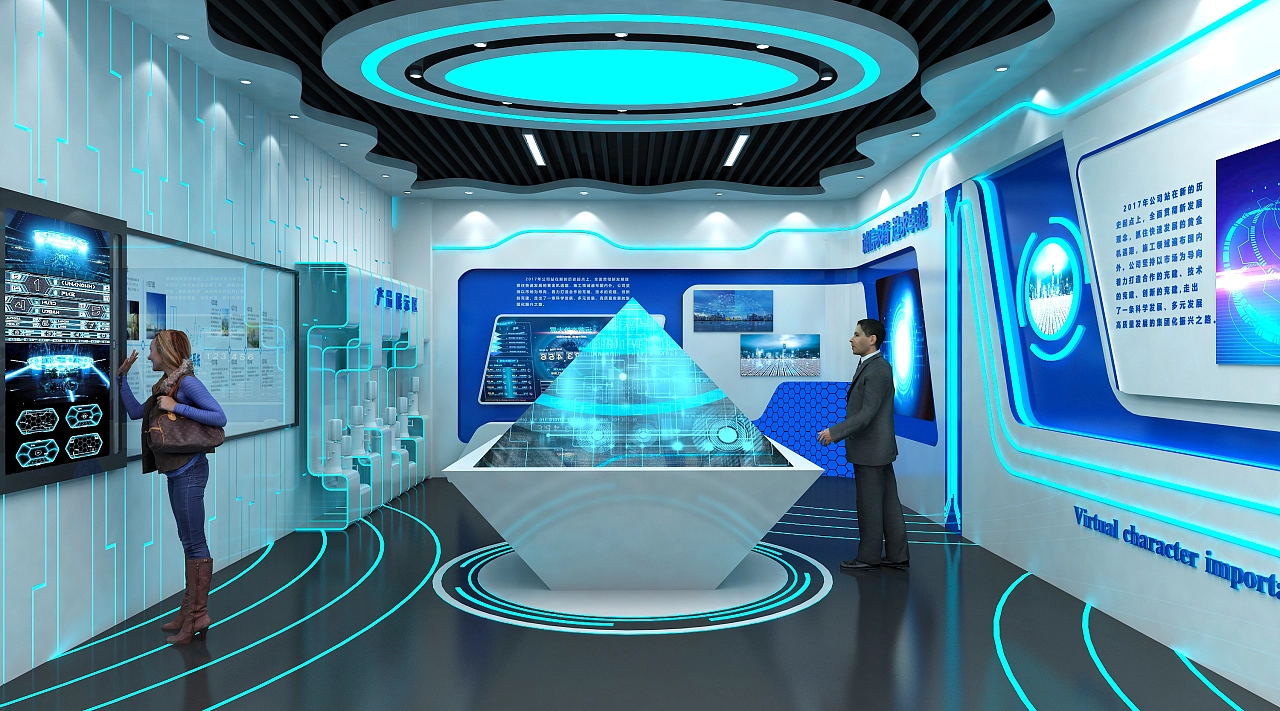 如何將品牌科技展廳展覽設(shè)計更加人性化(圖1)