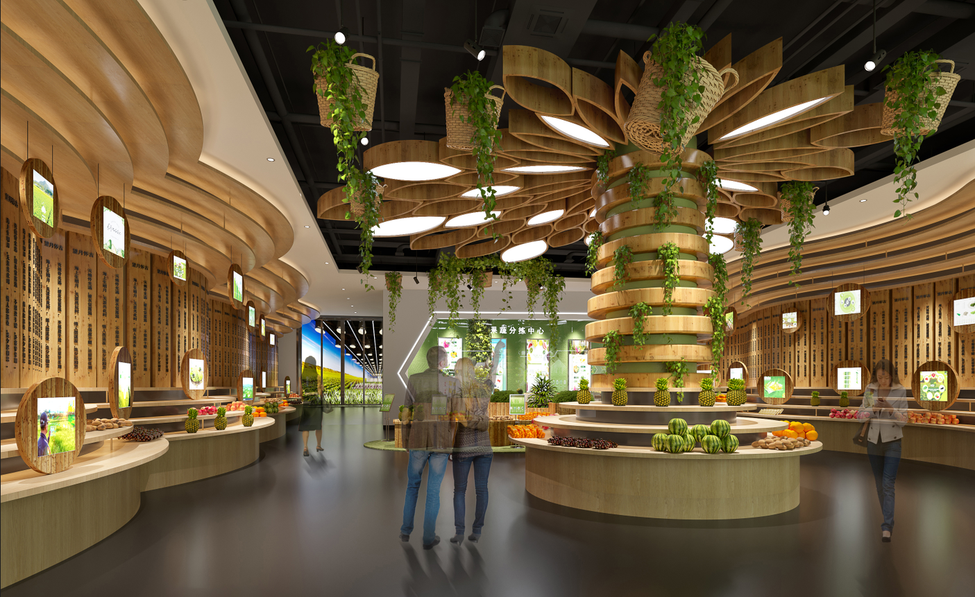 展廳設(shè)計(jì)如何更為立體的展現(xiàn)視覺(jué)藝術(shù)效果？(圖1)