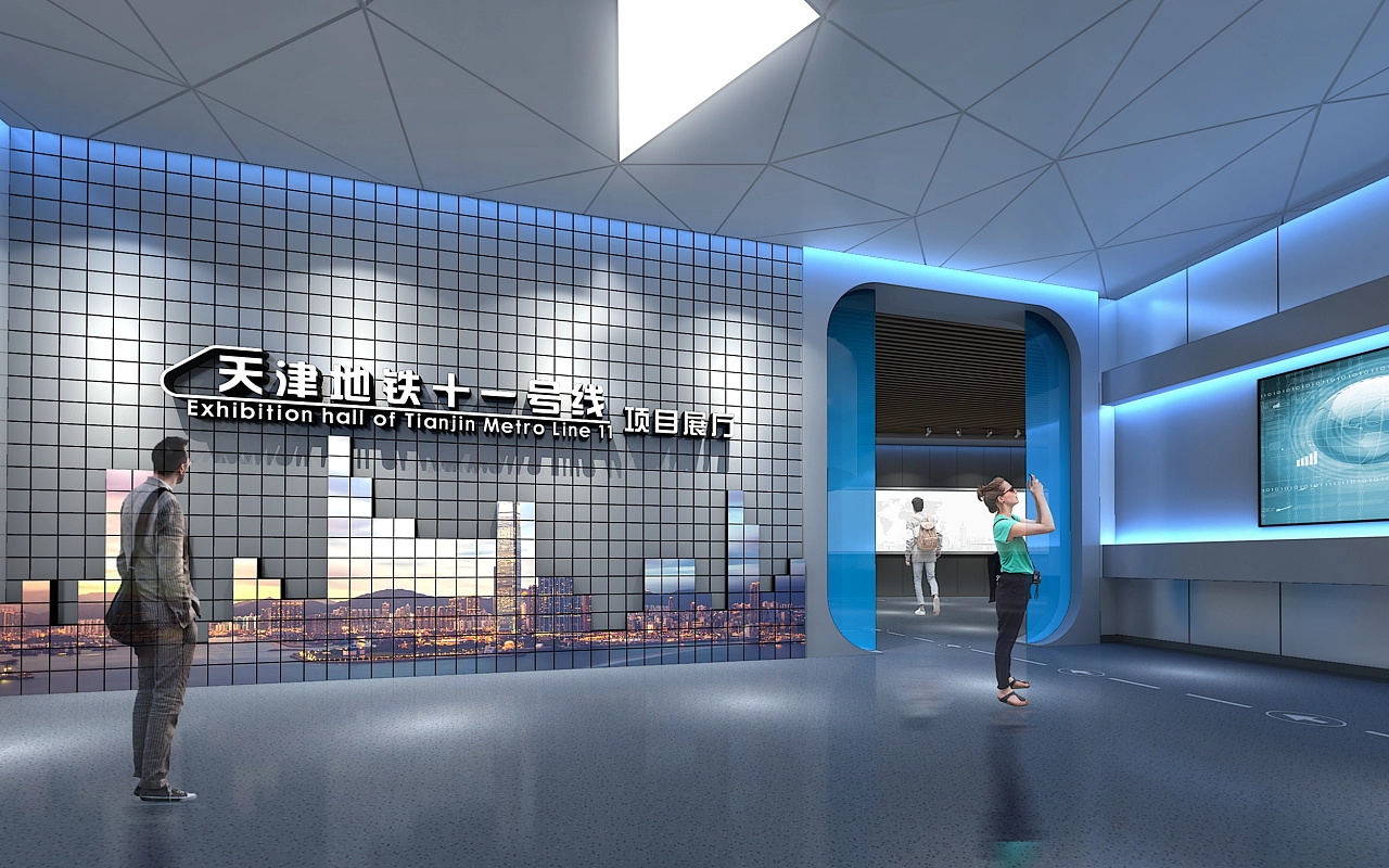 展廳設(shè)計(jì)把握好技巧能為空間視覺(jué)藝術(shù)錦上添花(圖1)