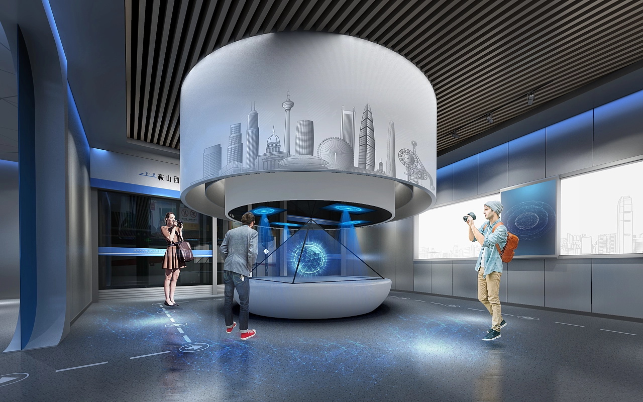 展廳設(shè)計(jì)把握好技巧能為空間視覺(jué)藝術(shù)錦上添花(圖2)