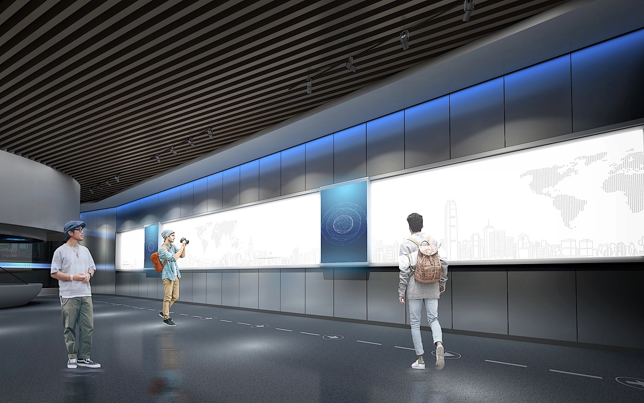 展廳設(shè)計(jì)把握好技巧能為空間視覺(jué)藝術(shù)錦上添花(圖4)