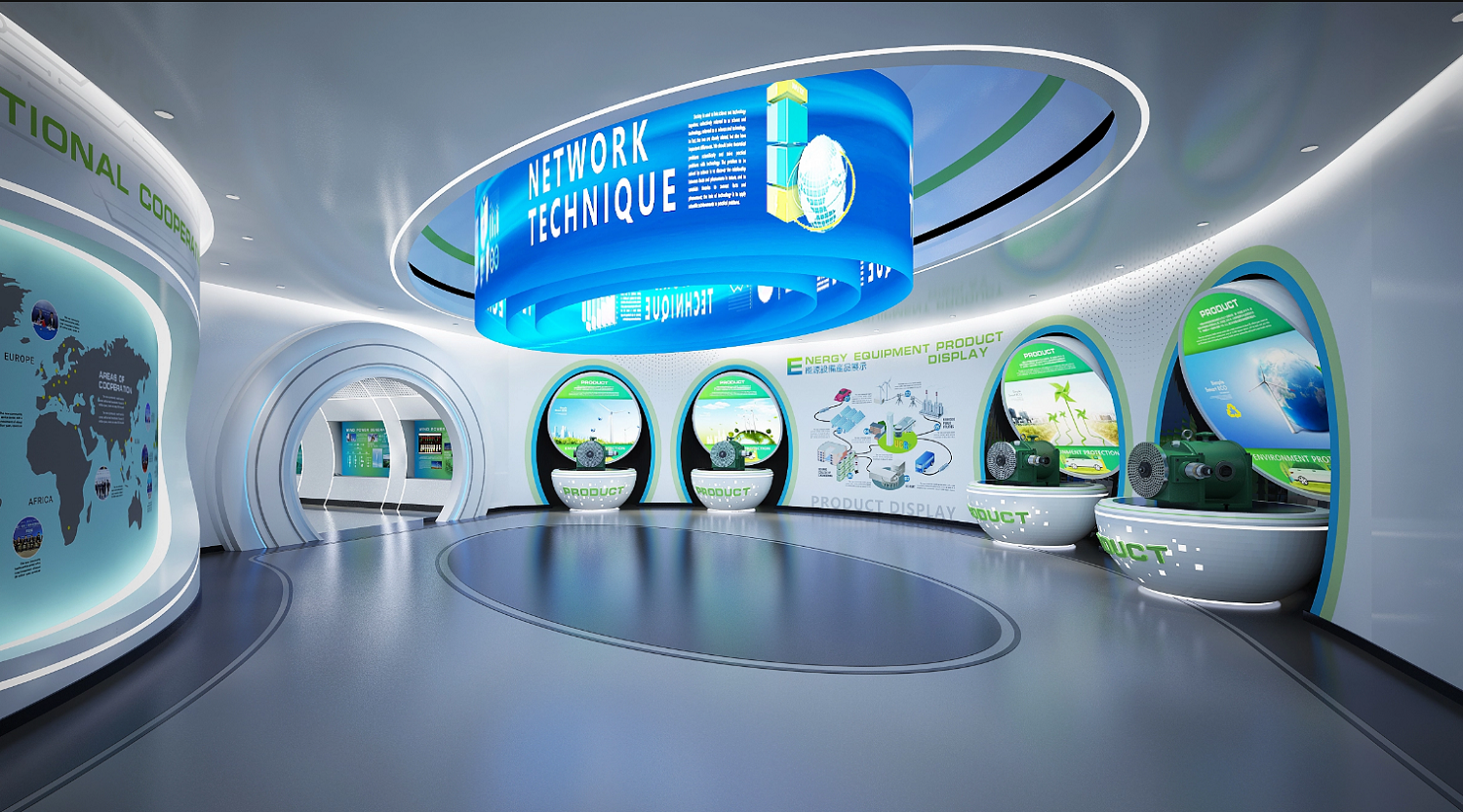 展廳設(shè)計(jì)怎么做才能突出主題的創(chuàng)意性(圖1)