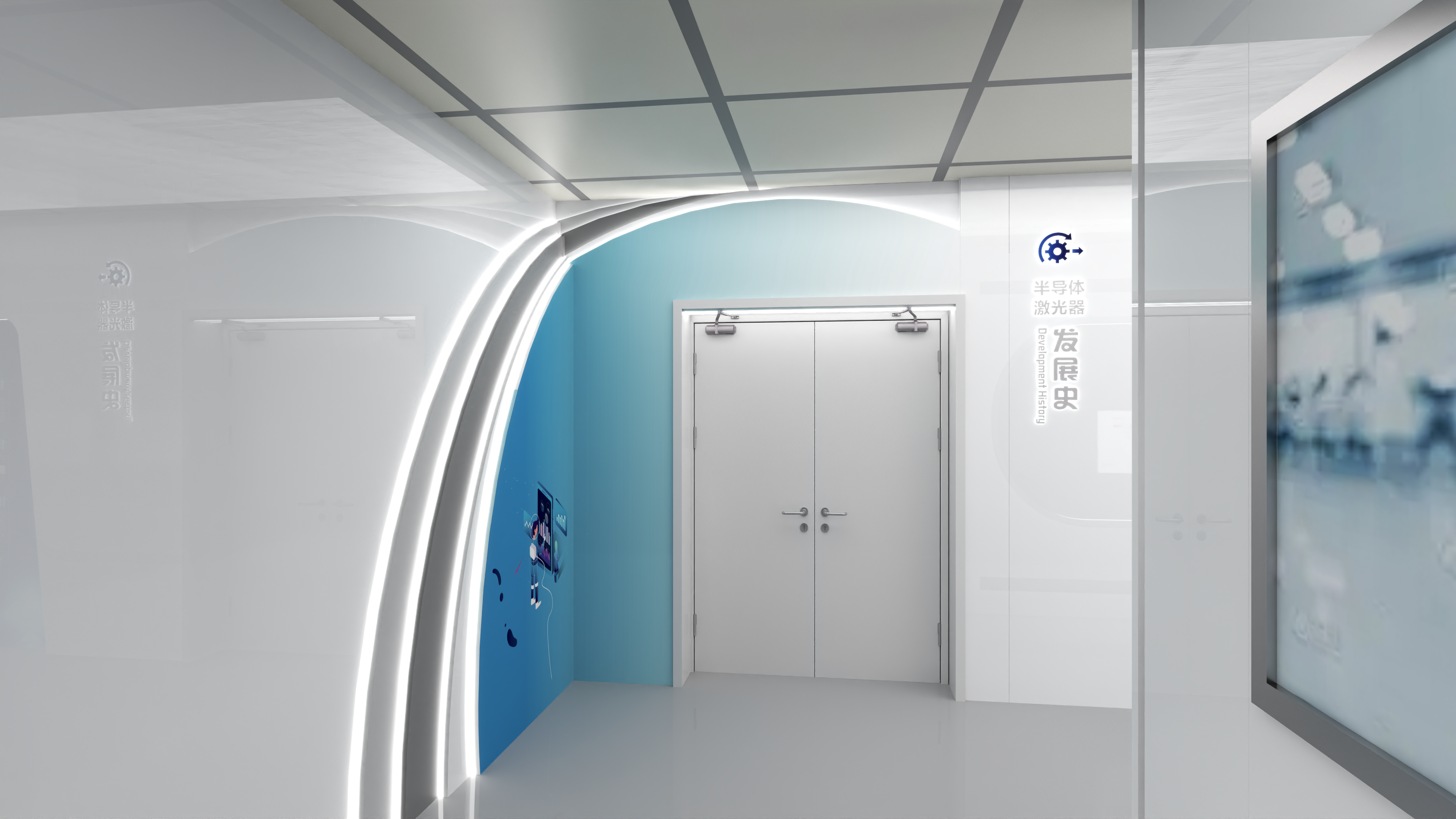 熱烈慶祝九洲盛世?成功合作吉光半導(dǎo)體科技有限公司品牌展廳項目(圖3)